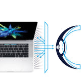 RetinaGuard 視網盾 MacBook Pro 15" Touch Bar 防藍光保護膜 - RetinaGuard 視網盾抗藍光保護貼, iPhone X 防藍光鋼化玻璃保護貼, iPhone 8, iPhone 7, iPad Pro 防藍光玻璃保護貼